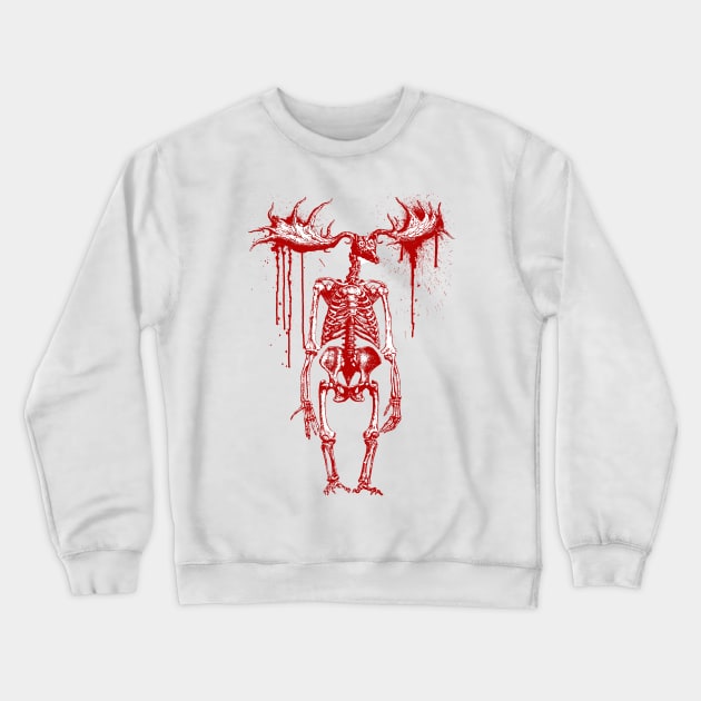 Wendigo Crewneck Sweatshirt by zachattack